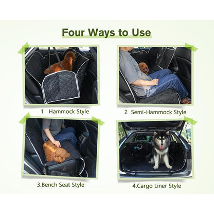 Hundedecke Auto Rückbank 136x146 cm