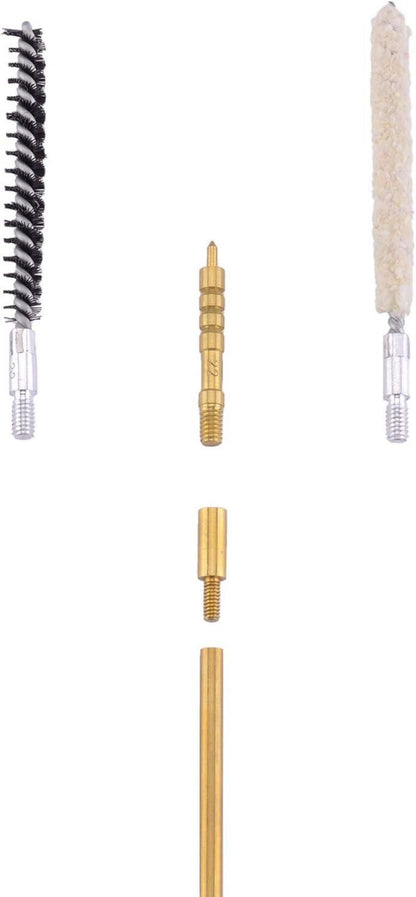 Gun Cleaning Kit Kaliber .177 & .22 für Luftgewehr - Hochwertige Reinigungsbürsten & -stäbe