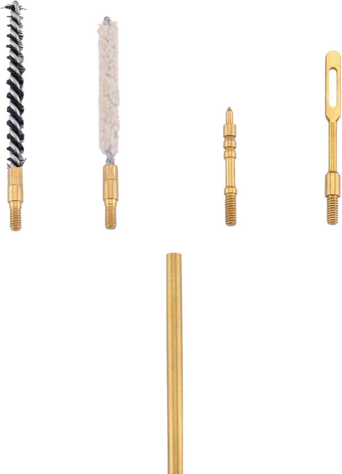 Gun Cleaning Kit Kal.177 .22 Reinigungsset Baumwoll Mopp Messing Nylon