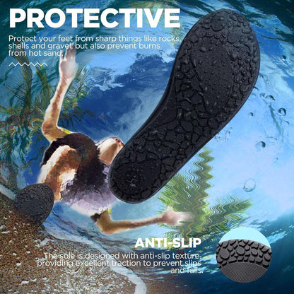 Wasserschuhe Damen Herren, schnelltrocknend, Barfußgefühl