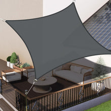 XXL Sonnensegel Wasserdicht 4x4m mit UV Schutz Sonnenschutz