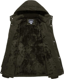 Herren Winterjacke Warme Fleece Militär Outdoor Arbeitsjacke