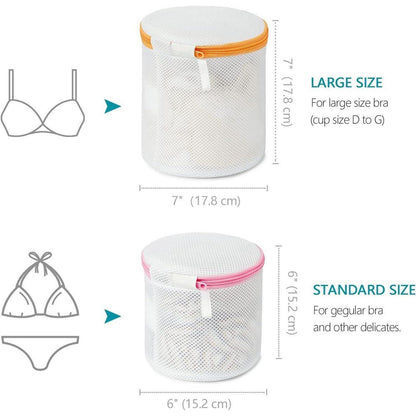 Wäschenetz Set für BHs & Feinwäsche – 4er Pack