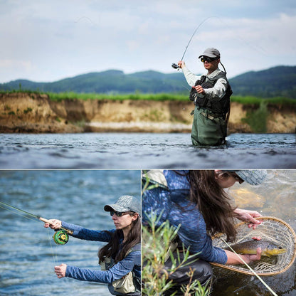 Sougayilang Fly Fishing Rod Reel Combo Lightweight Starter Package