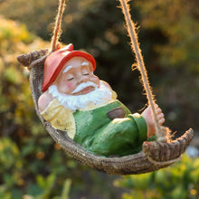 Gartenzwerg liegend 18cm Kunstharz wasserdicht GNOME