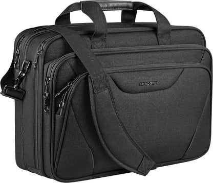Laptop Aktentasche wasserdicht und erweiterbar bis 17,3 Zoll
