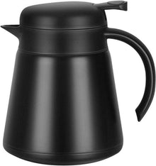 Isolierte Thermoskanne Edelstahl Doppelwand Kaffee Tee Saft Plunger