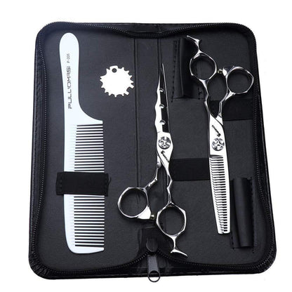 Professionelle Friseurschere 6 Zoll - 2er Set für präzises Haareschneiden