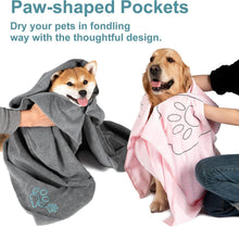 Hundehandtuch Extra Saugfähig Mikrofaser Weich Katze