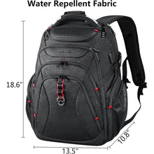Großer Laptop Rucksack 17,3 Zoll Wasserdicht RFID Business