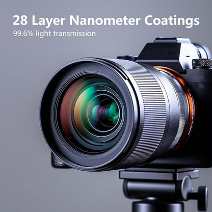 72mm UV Filter S-Pro HD Nano MRC B270 Schott Glas Ultraviolett Schutz für