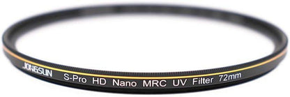72mm UV Filter S-Pro HD Nano MRC B270 Schott Glas Ultraviolett Schutz für