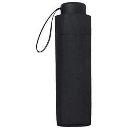 Vicloon Mini Regenschirm 99% UV-Schutz Leicht 190g Schwarz