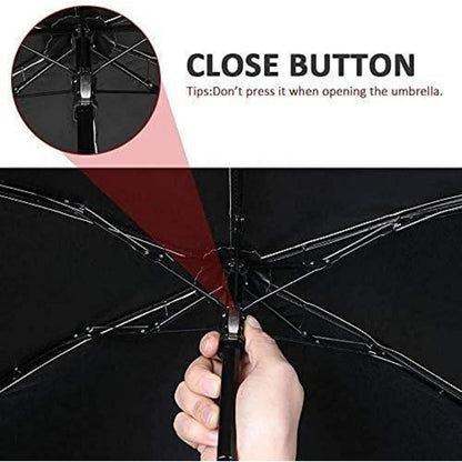 Vicloon Mini Regenschirm 99% UV-Schutz Leicht 190g Schwarz