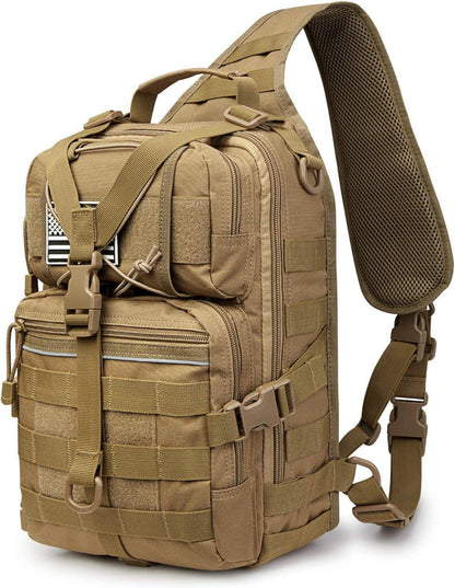 Taktischer Sling Rucksack Militär Umhängetasche Outdoor Camping