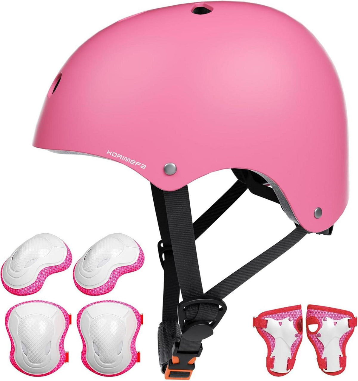 KORIMEFA Kinder Fahrradhelm Skaterhelm Verstellbar CE-Zertifizierung