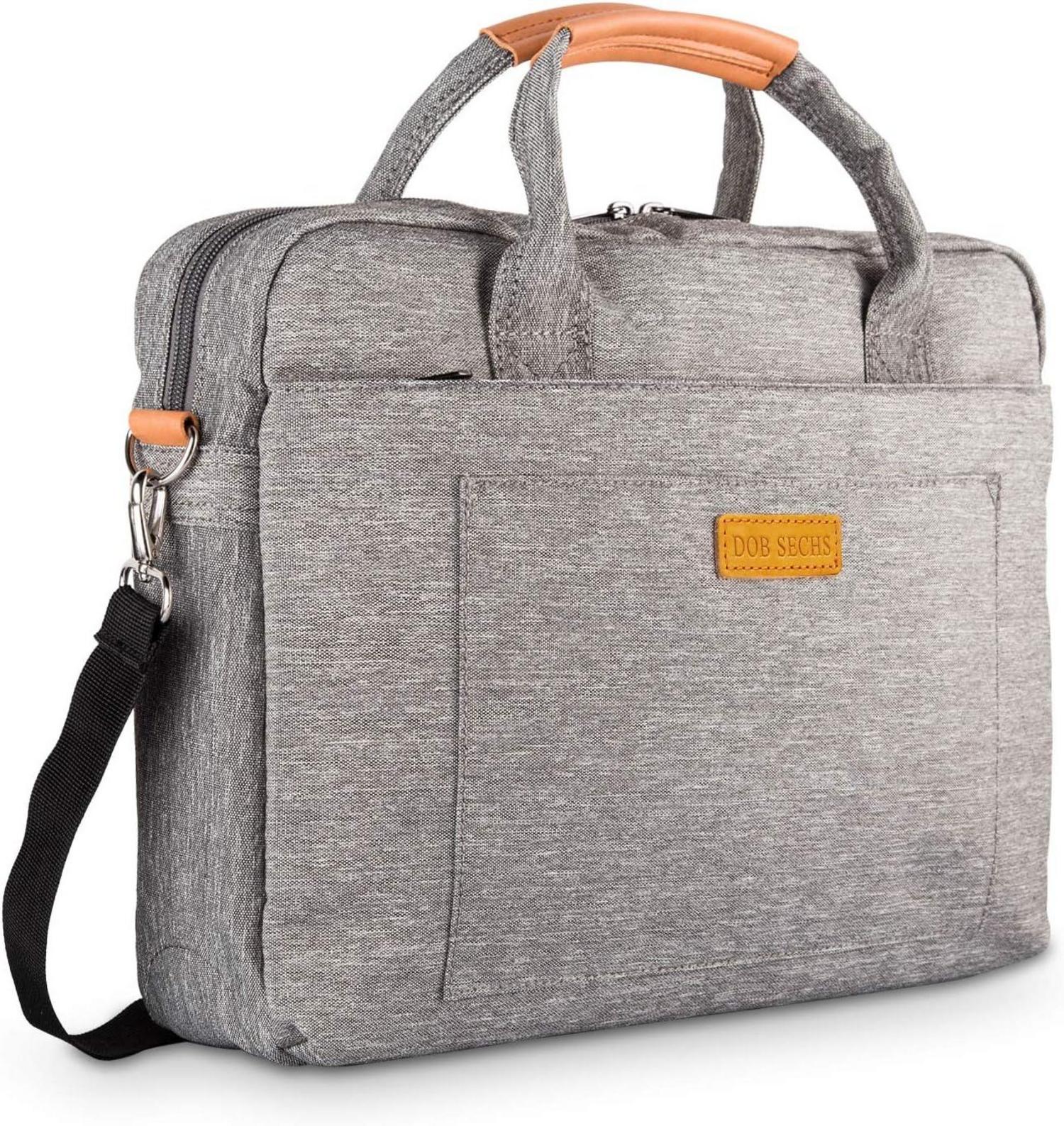 Laptoptasche Aktentasche 15-15.6 Zoll Grau Schutzhülle Blase