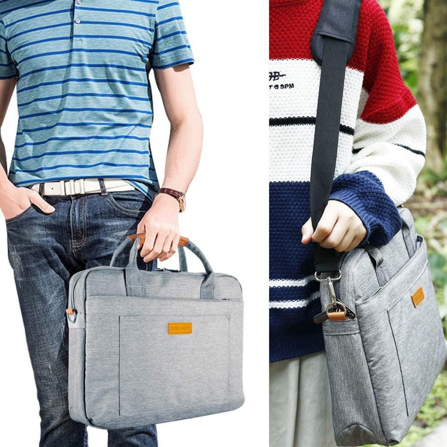 Laptoptasche 15-15.6 Zoll hülle Grau für Dell Alienware/MacBook/Lenovo/HP