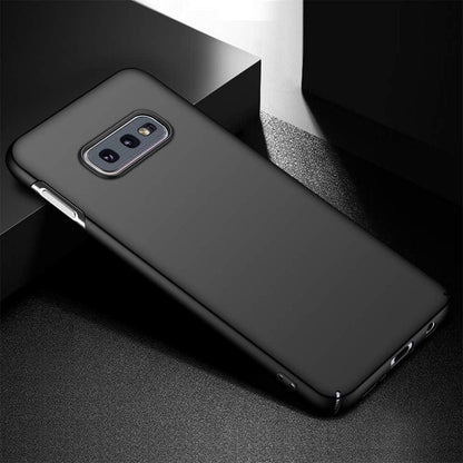 ORNARTO Ultra Dünn Schlank Handyhülle Samsung Galaxy S10e Schwarz