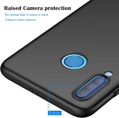 ORNARTO Huawei P30 Lite Hülle Schwarz 6,15 Zoll - Ultra Dünn Anti-Scratch Hardcase