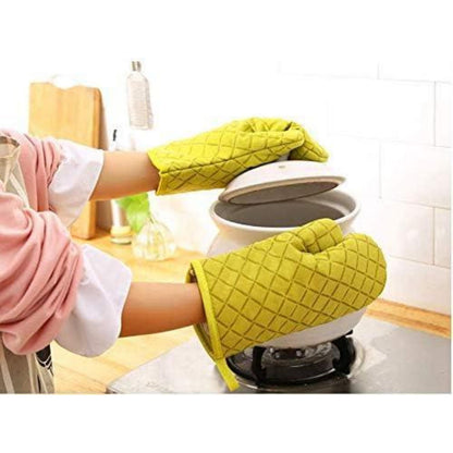 Hitzebeständige Ofenhandschuhe - Silikon & Aramid, 2er Set