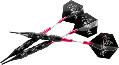 Dartpfeile Set 3 Stück 20g Schwarz Metallfässer mit Flights