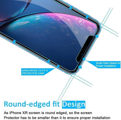 Panzer Schutz Glas für iPhone 11 XR 9H Härte Displayfolie 3er Pack