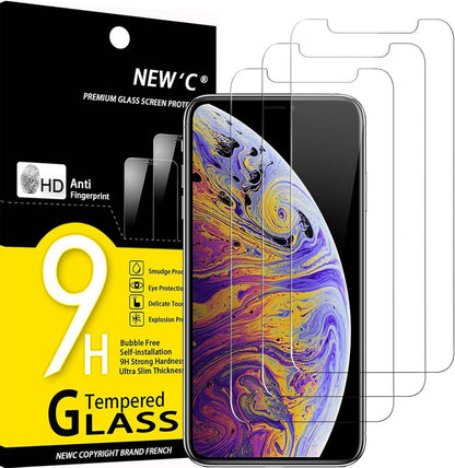Panzer Schutz Glas für iPhone 11 Pro Max XS Max 9H Ultra-klar