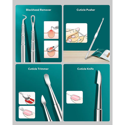 Professionelles Maniküre Pediküre Set 12in1 Nagelknipser aus