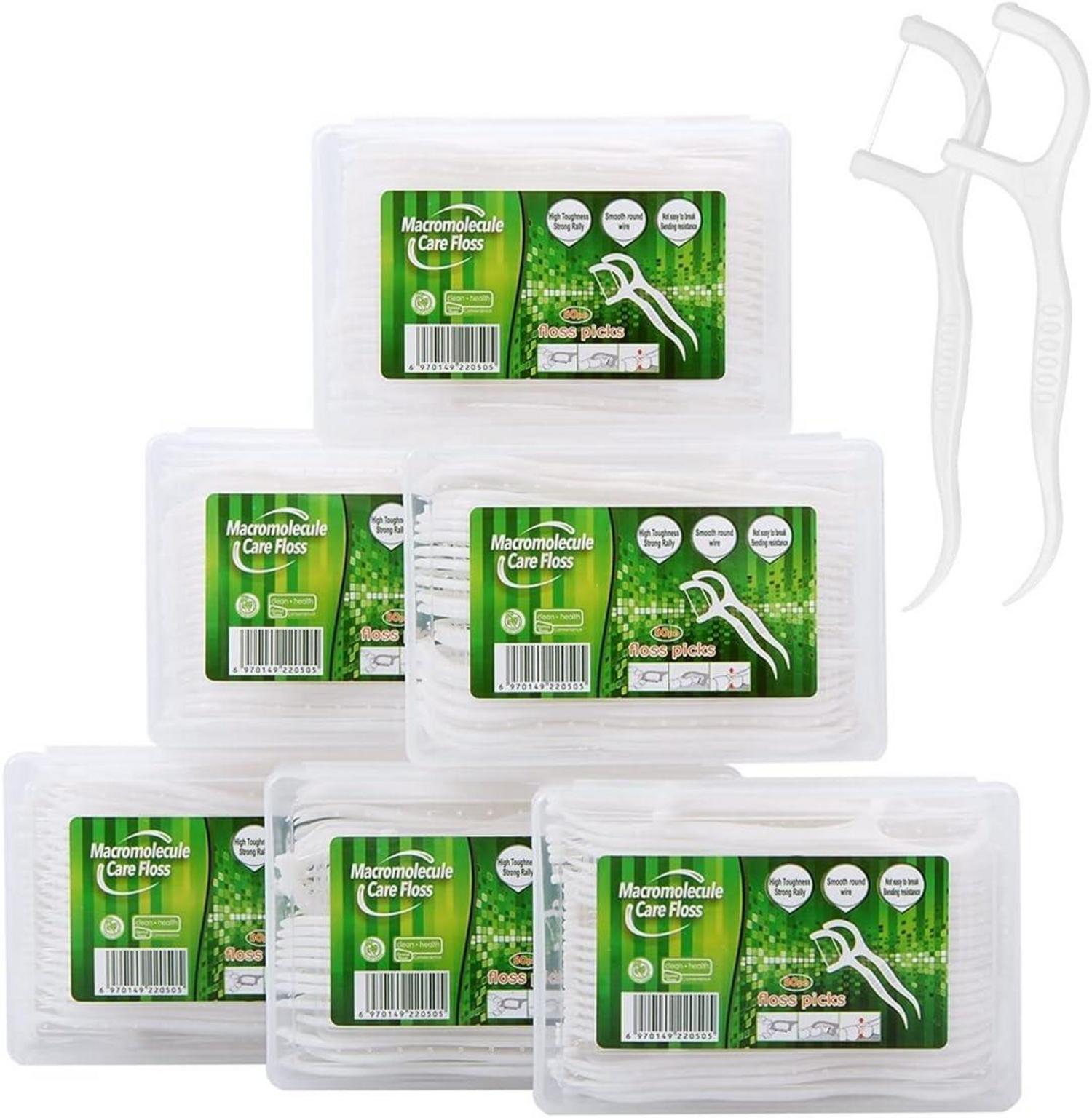300er Pack Dental Floss Zahnseide Sticks Zahnstocher Interdental