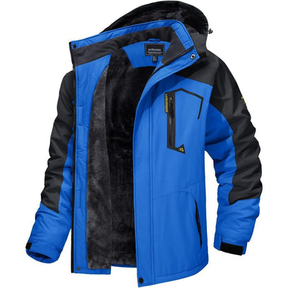 Herren Winter Skijacke Fleece Wasserdicht Winddicht