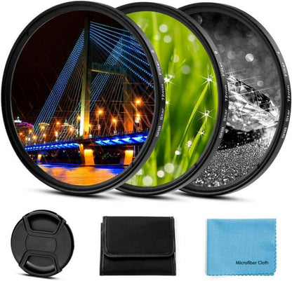 Fotover 37mm Sternfilter Set 4 6 8 Punkte Kompatibel Canon Nikon Sony