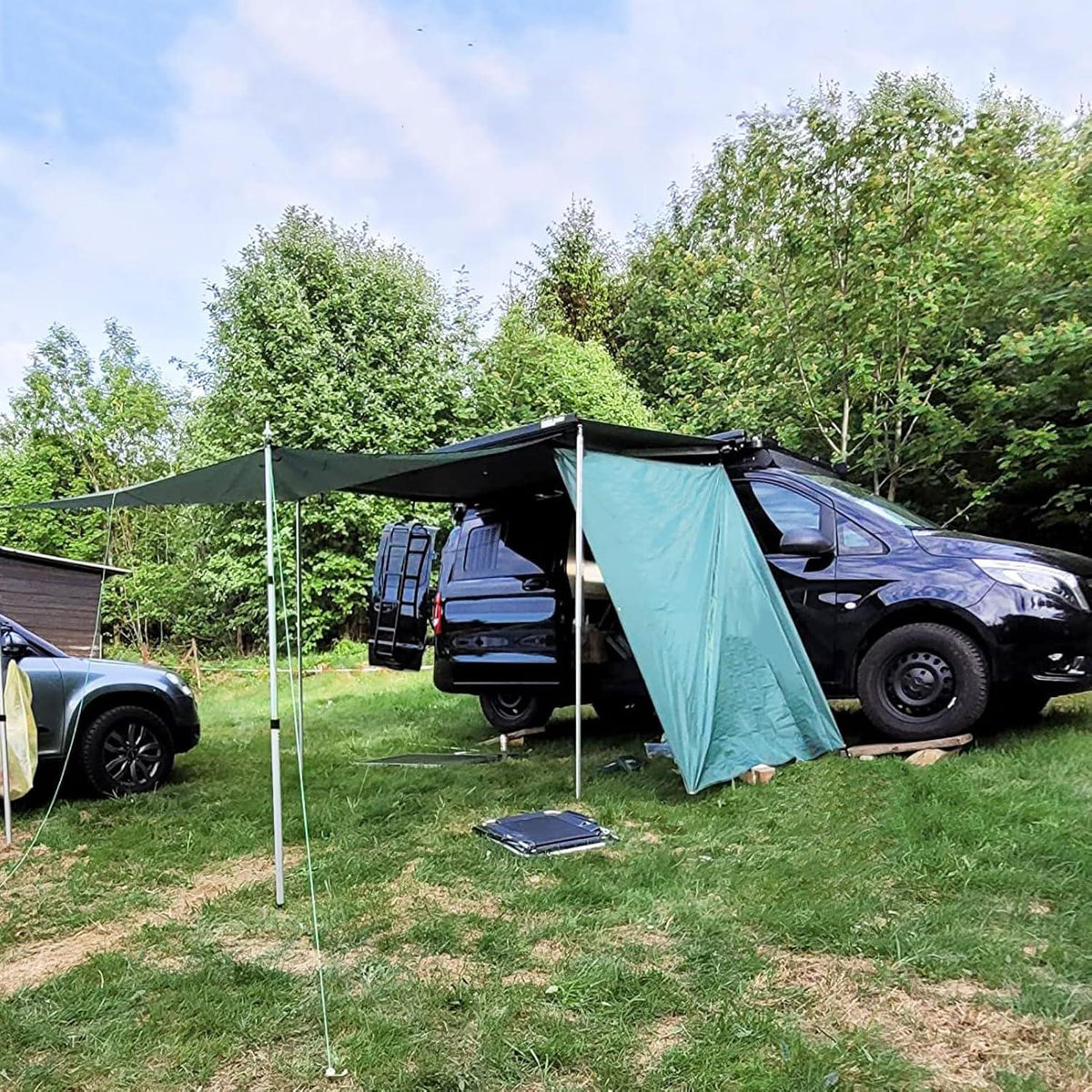 Wasserdichte Zeltplane Tarp Hängematte Picknickdecke Camping Outdoor