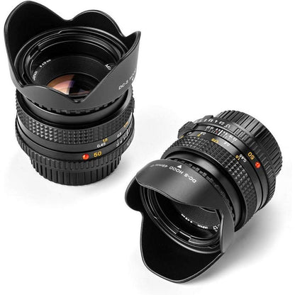58mm Gegenlichtblende Tulip Blume Streulichtblende für Canon
