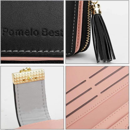 Pomelo Best Damen Geldbörse RFID NFC Blocker Mehrfachfächer