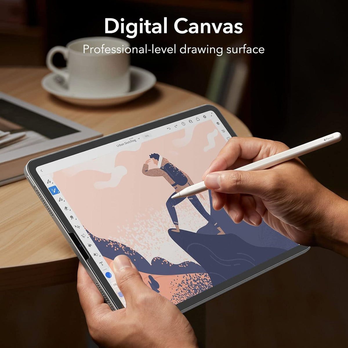 ESR iPad Pro 12,9 Zoll Schutzfolie Papier Schreibgefühl 2 Stück
