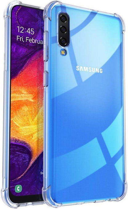 ORNARTO Samsung A50 Hülle - Transparentes TPU Silikon