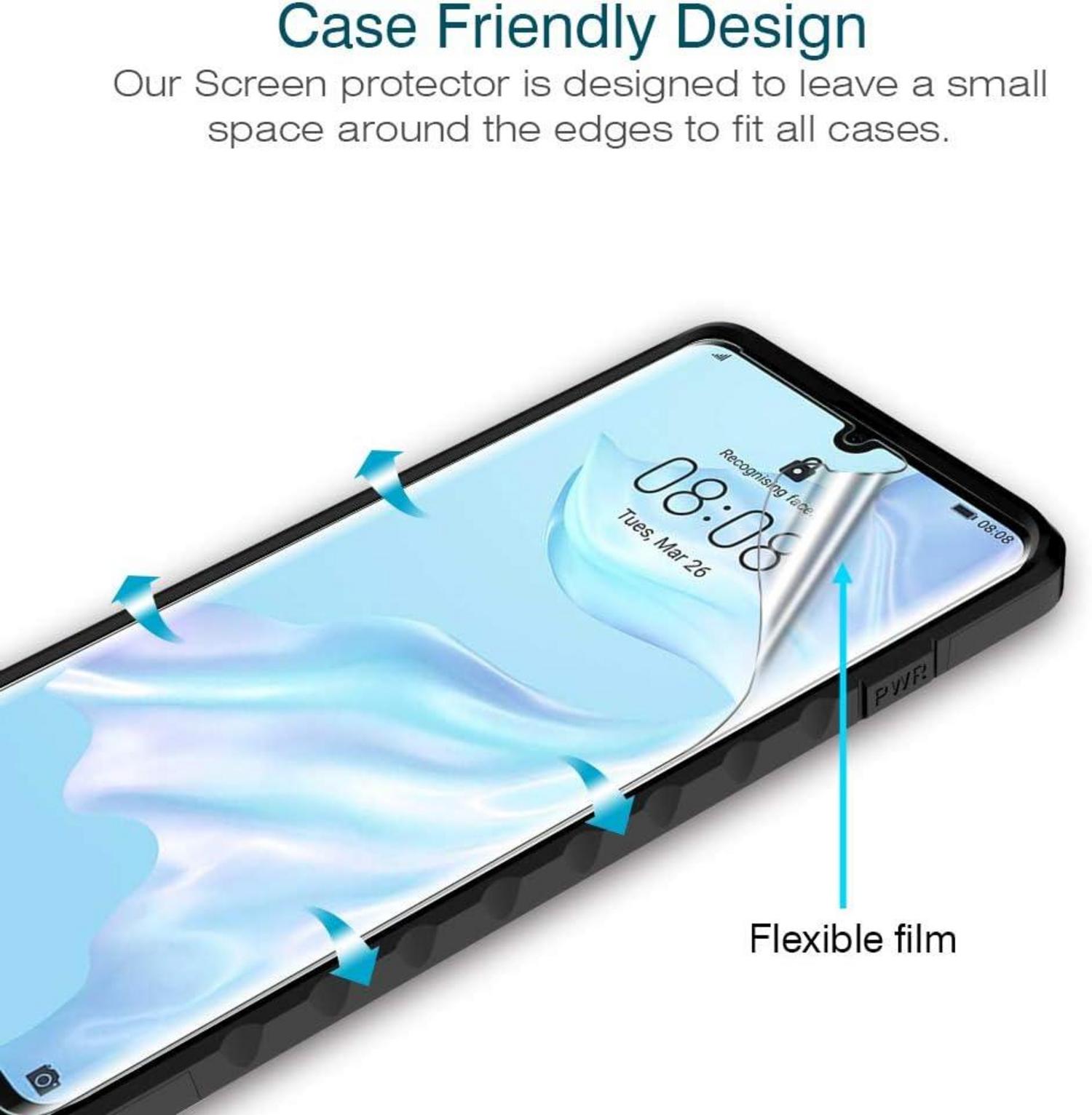 Huawei P30 Pro Schutzfolie 3er Packung Weich TPU Displayschutzfolie