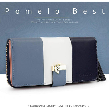 Pomelo Best Damen Geldbörse Mehrfarbig RFID Schutz Portmonee
