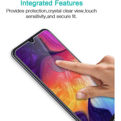 Samsung Galaxy A50 Schutzfolie Clear HD 9H Härte blasenfrei