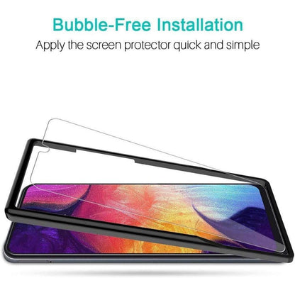 Samsung Galaxy A50 Schutzfolie Clear HD 9H Härte blasenfrei