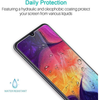 Samsung Galaxy A50 Schutzfolie Clear HD 9H Härte blasenfrei