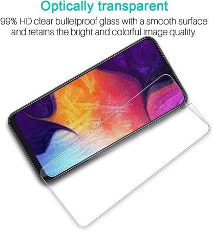 3er Pack Schutzfolie Samsung Galaxy A50 - 9H Härte - HD Klar - Blasenfrei