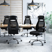 Ergonomischer Bürostuhl mit Kopfstütze, Armlehnen