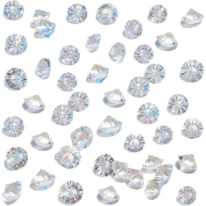 500 Stück 10mm Glas Diamanten für Hochzeit Gunst