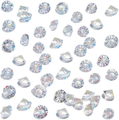 Glas Diamanten 500 Stück Kristall Deko Hochzeit Tisch ø 10mm