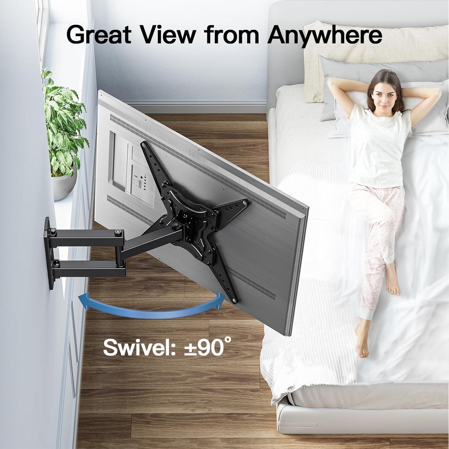 TV Wandhalterung schwenkbar neigbar für 26-60 Zoll Fernseher bis 32kg