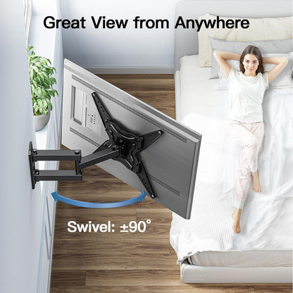 TV Wandhalterung schwenkbar neigbar für 26-60 Zoll Fernseher bis 32kg