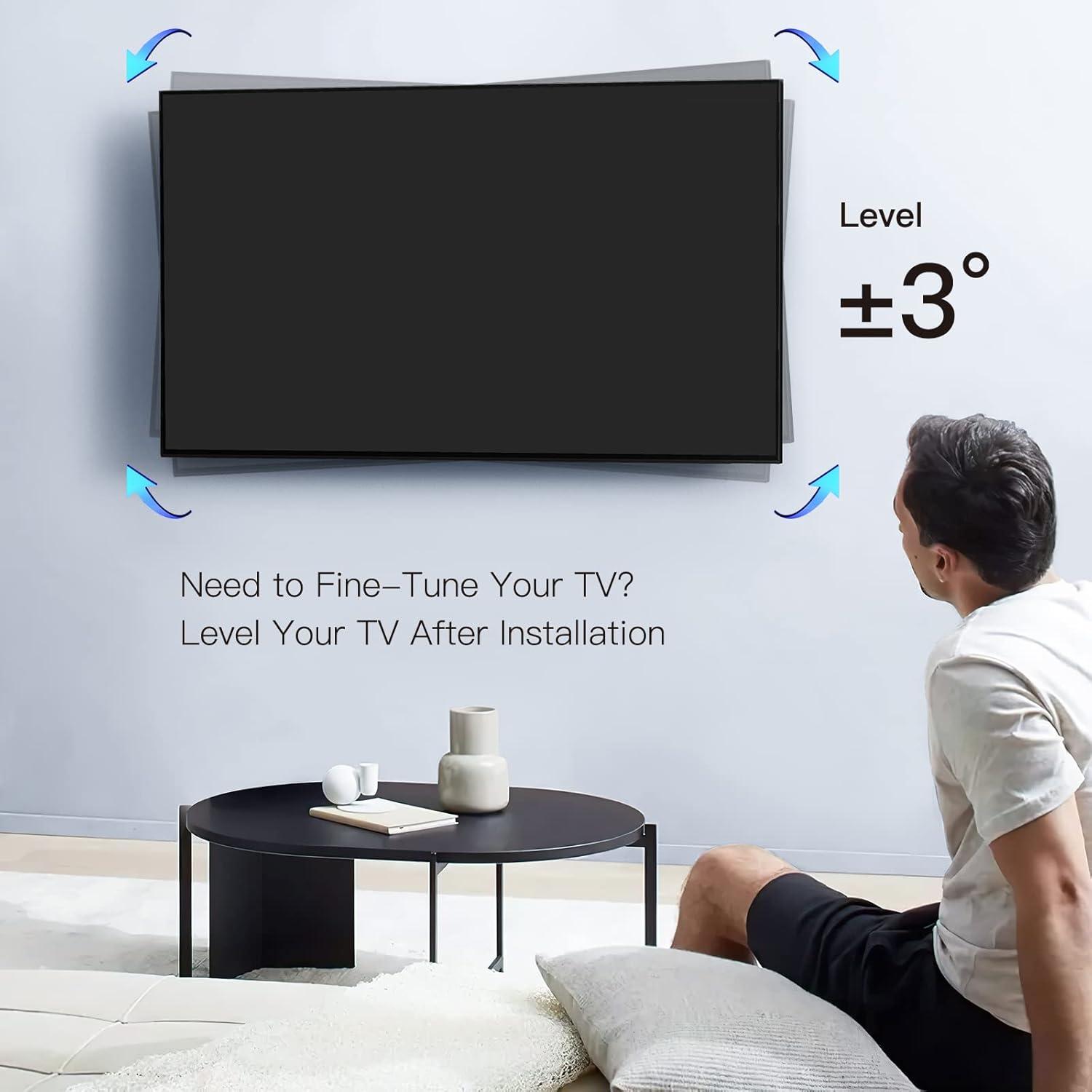 TV Wandhalterung Schwenkbar Neigbar für 26-60 Zoll Fernseher bis 32kg