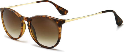 Vintage Runde Sonnenbrille Retro Designer Stil nicht Polarisiert